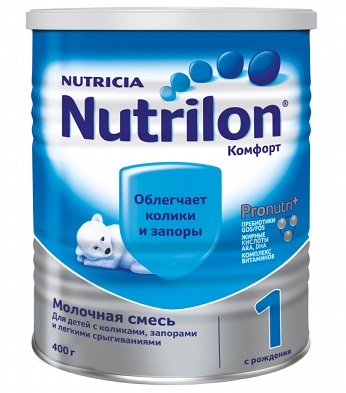 Купить нутрилон (nutrilon) комфорт 1 молочная смесь с рождения, 400г в Павлове