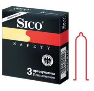Купить sico (сико) презервативы safety классические 3шт в Павлове