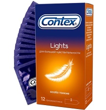Купить contex (контекс) презервативы lights особо тонкие 12шт в Павлове