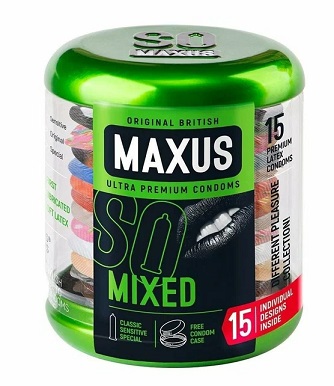 Maxus (Максус) презервативы Миксед 15шт