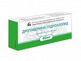 Купить дротаверин, таблетки 40мг, 20 шт в Павлове