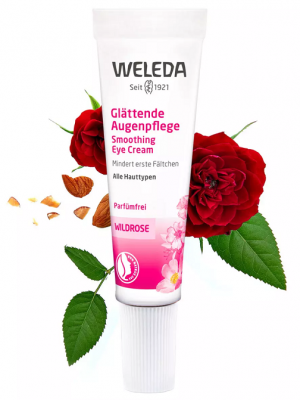 Купить weleda (веледа) крем-уход для области вокруг глаз разглаживающий дикая роза, 10мл в Павлове