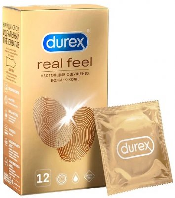 Купить дюрекс презервативы real feel №12 (ссл интернейшнл плс, таиланд) в Павлове