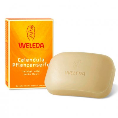 Купить weleda (веледа) мыло детский с календулой 100 мл в Павлове