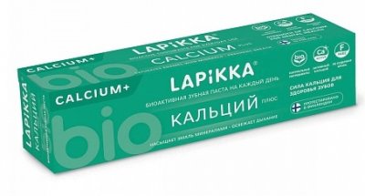 Купить лапика (lappika) зубная паста кальций плюс, 94г в Павлове