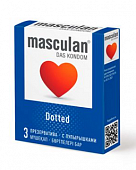 Купить masculan (маскулан) dotted презервативы с пупырышками 3шт в Павлове