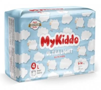 Купить mykiddo elite kids (майкиддо) трусики-подгузники детские 9-14 кг размер l 36 шт. в Павлове