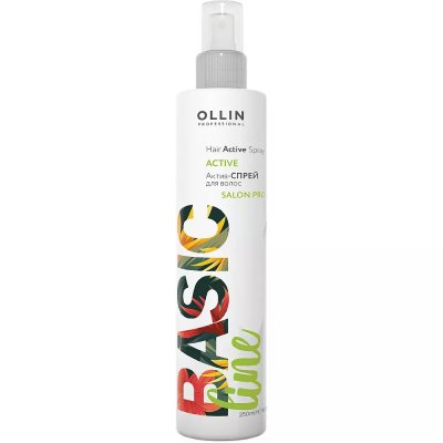 Купить ollin prof basic line (оллин) актив-спрей для волос, 250мл в Павлове