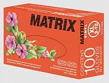 Перчатки Matrix смотровые виниловые нестерильные неопудренные, размер ХL, 50 пар