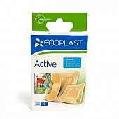 Купить ecoplast activ набор тканевых пластырей, 16 шт в Павлове