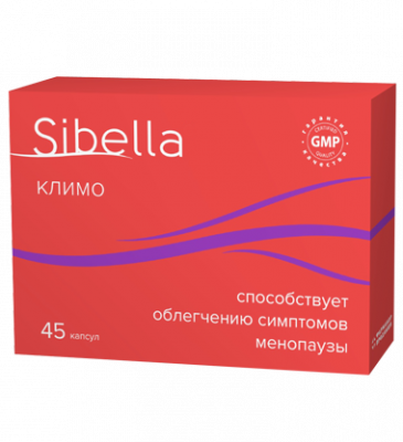 Купить sibella (сибелла) климо, капсулы 200мг, 45 шт бад в Павлове