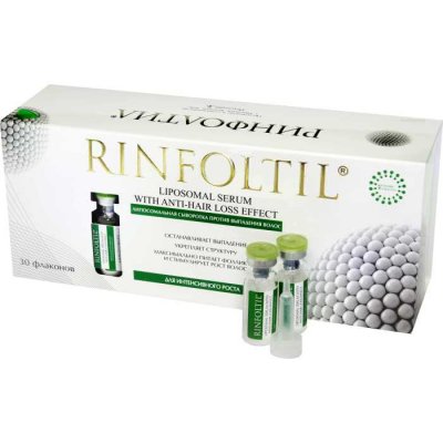Купить rinfoltil (ринфолтил) липосомальная сыворотка против выпадения волос для интенсивного роста волос, 30 шт в Павлове