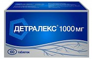 Купить детралекс, таблетки, покрытые пленочной оболочкой 1000мг, 60 шт в Павлове