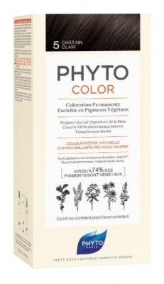 Купить фитосолба фитоколор (phytosolba phyto color) краска для волос оттенок 5 светлый шатен 50/50/12мл в Павлове