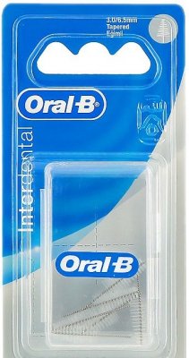 Купить oral-b (орал-би) ершики для межзубной щетки, конические, 6 шт в Павлове