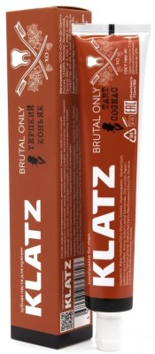 Купить klatz (клатц) зубная паста для мужчин терпкий коньяк, 75мл в Павлове