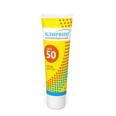 Купить клирвин крем для тела солнцезащитный, 60мл spf 50 в Павлове