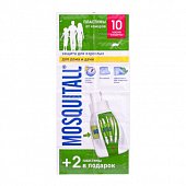 Купить mosquitall (москитолл) защита для взрослых пластинки от комаров 12шт в Павлове