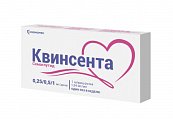 Купить квинсента, раствор для подкожного введения 0,25/0,5/1 мг/доза, шприц-ручка 3 мл, в комплекте с иглами 9 шт в Павлове
