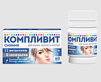 Купить компливит сияние, таблетки покрытые оболочкой, 60 шт бад в Павлове