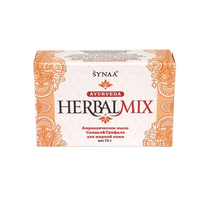 Купить aasha (ааша) herbalmix мыло твердое аюрведическое сандал и трифала, 75г в Павлове