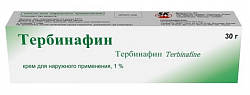 Купить тербинафин, крем для наружного применения 1%, 30 г в Павлове