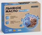 Купить льняное масло bioforte, капсулы 100шт бад в Павлове