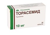 Купить торасемид, таблетки 10мг, 30 шт в Павлове