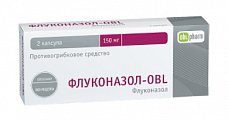 Купить флуконазол-obl, капсулы 150мг, 2 шт в Павлове