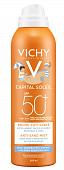 Купить vichy capital soleil (виши) спрей-вуаль детский анти-песок для лица и тела 200мл spf50 в Павлове