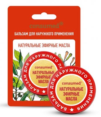 Купить бальзам консумед (consumed) натуральные эфирные масла для наружного применения, 4г в Павлове