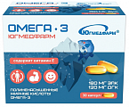 Купить омега-3 югмедфарм, капсулы 30шт бад в Павлове