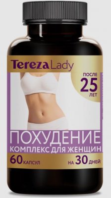 Купить комплекс похудение для женщин после 25 терезаледи (terezalady) капсулы массой 0,475 г 60шт. бад в Павлове