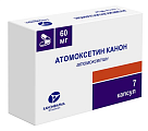 Купить атомоксетин канон, капсулы 60мг, 7 шт в Павлове