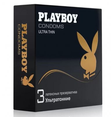 Купить playboy (плейбой) презервативы ультратонкие 3шт в Павлове