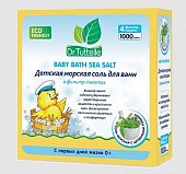 Купить dr.tuttelle (доктор туттелле) соль для ванны морская детская с целебными травами, 1000г в Павлове