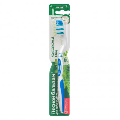 Купить лесной бальзам зубная щетка комплексный уход мягкая, 1 шт в Павлове