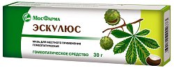 Купить эскулюс, мазь для наружного применения гомеопатическая 30г в Павлове