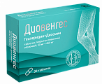 Купить диовенгес, таблетки, покрытые пленочной оболочкой 50мг+450мг, 30 шт в Павлове