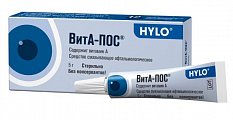 Купить вита-пос, средство смазывающее офтальмологическое, туба 5г в Павлове