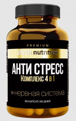 Купить atech nutrition premium (атех нутришн премиум) анти стресс, таблетки массой 620 мг 60 шт. бад в Павлове