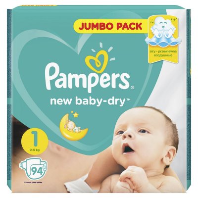 Купить pampers new baby (памперс) подгузники 1 ньюборн 2-5кг, 94шт в Павлове