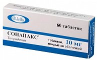Купить сонапакс, таблетки покрытые оболочкой, 10мг 60 шт в Павлове