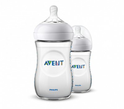 Купить avent (авент) бутылочка для кормления с 1 месяца natural 260 мл 2 шт (scf033/27) в Павлове