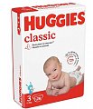 Купить huggies (хаггис) подгузники классик 3, 4-9кг 78 шт в Павлове