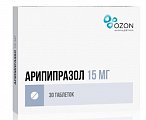Купить арипипразол, таблетки 15мг, 30 шт в Павлове