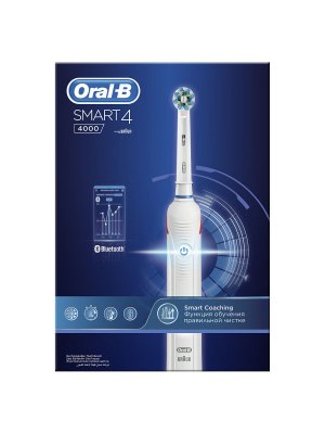 Купить oral-b (орал-би) электрическая зубная щетка smart 4 (4000) в Павлове