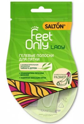 Купить salton (салтон) feet comfort lady полоски гелевые для пятки, 2 шт в Павлове