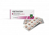 Купить кветиапин, таблетки, покрытые пленочной оболочкой 200мг, 60 шт в Павлове