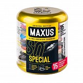 Купить maxus (максус) презервативы спешл точечно-ребристые 15шт в Павлове